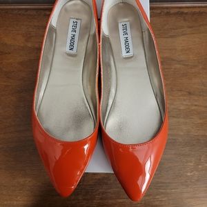 Corral Patent Flats by Steve Madden Size 10